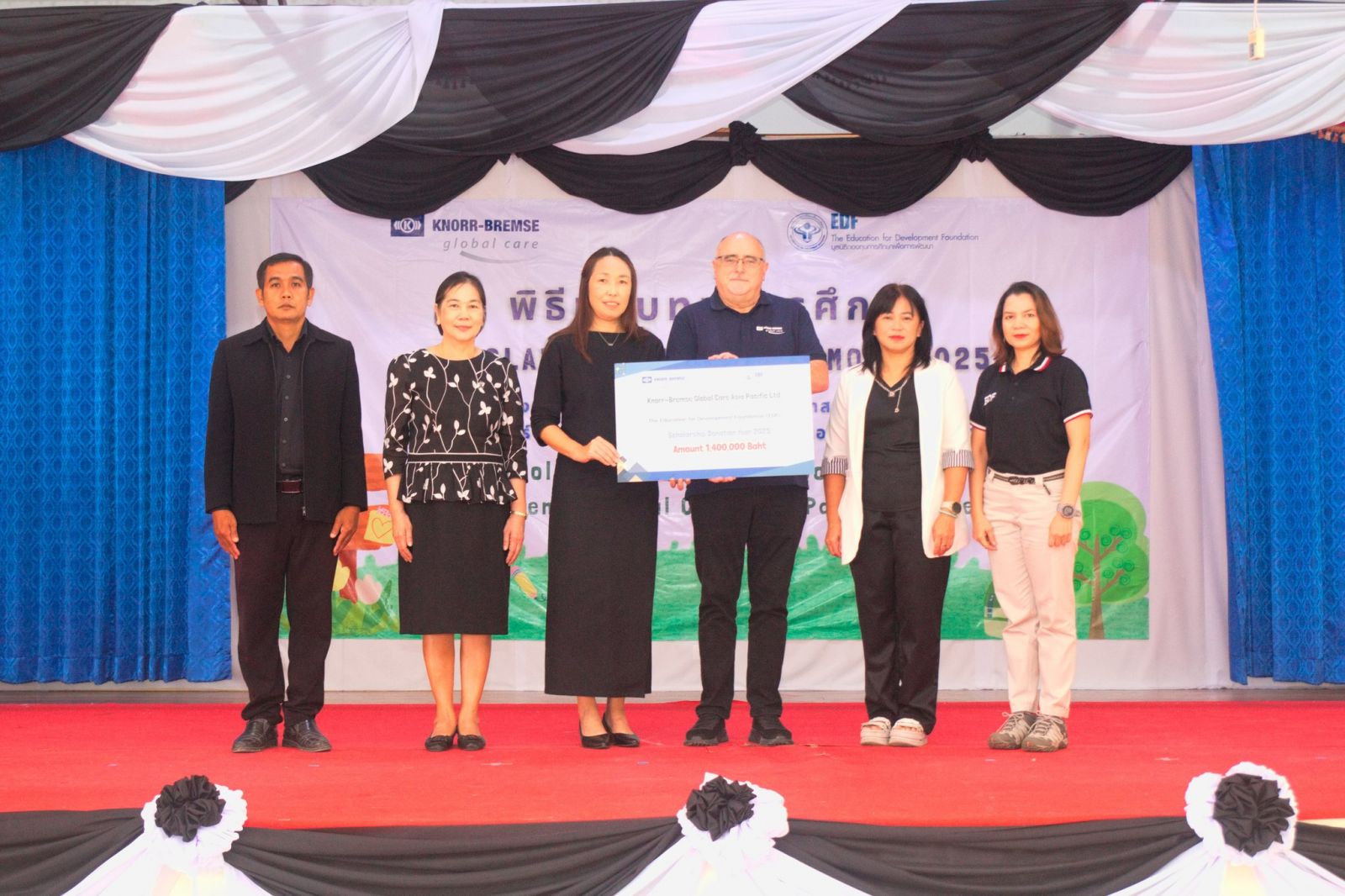 クノールブレムゼ社が5年目の奨学金ご寄付